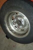 picture - grease splattered on inside of wheel rim